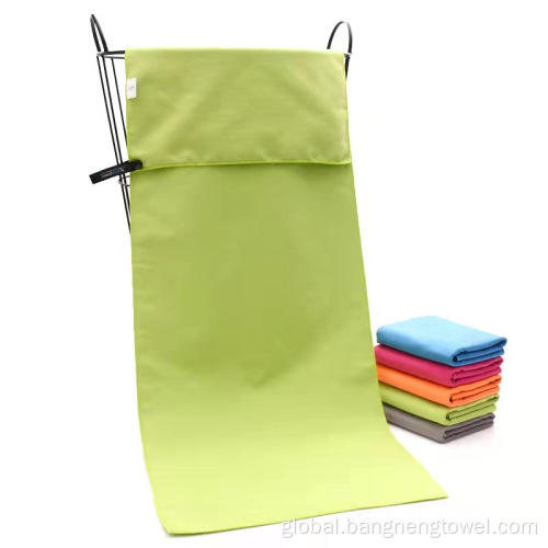 Microfiber Fitness Towel Custom Logo Microfiber Fitness Sport Towel Factory
